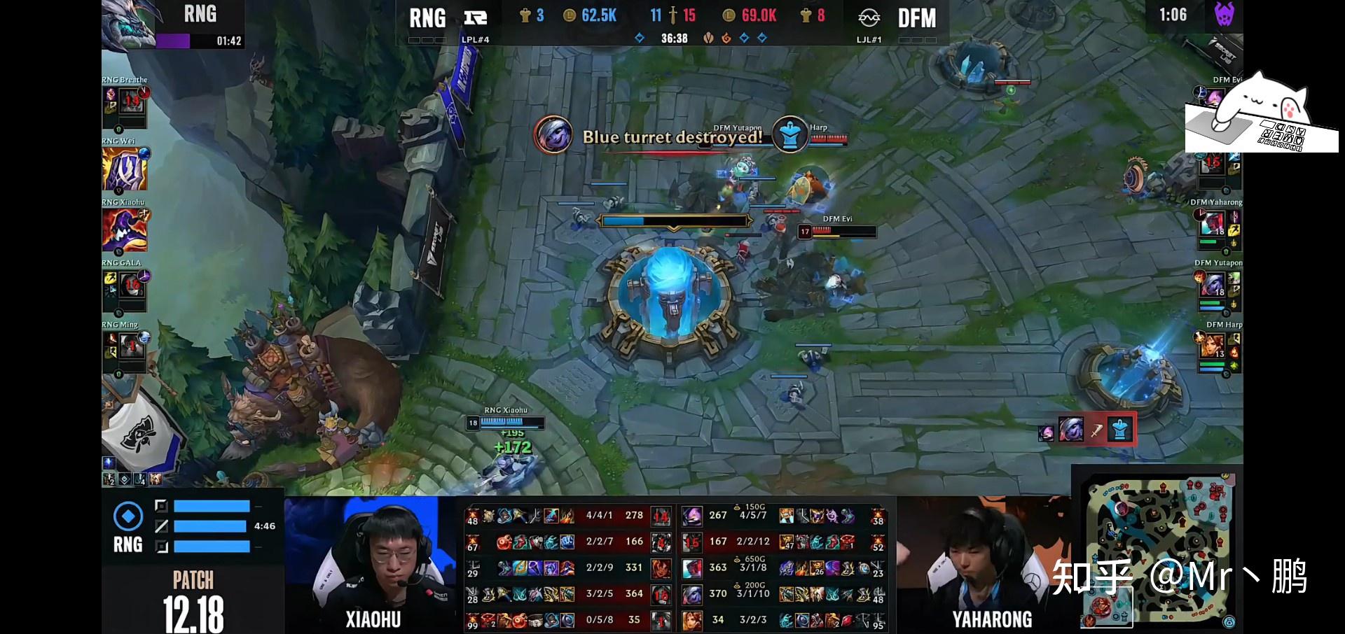 RNG血洗DFM，BDD操刀奇招英雄翻盘宿敌对决小组赛，成为赛场最大亮点