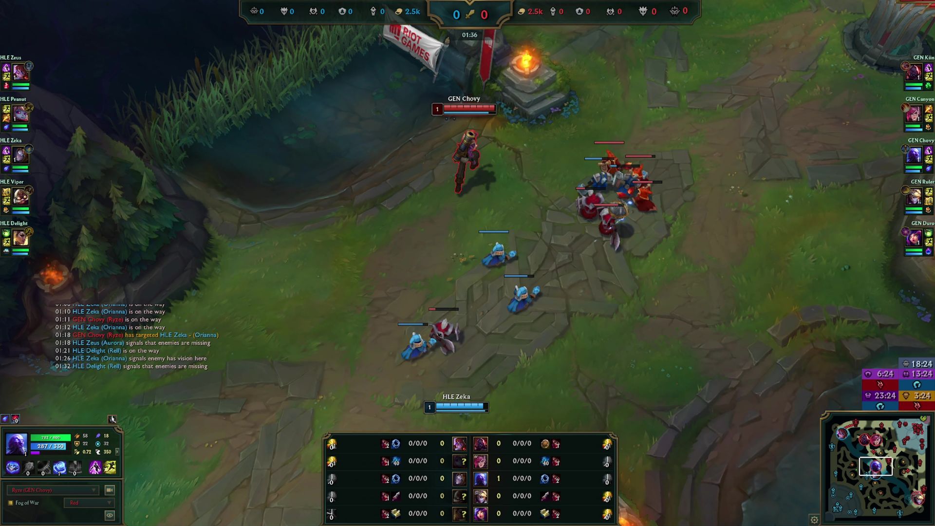 HLE力克TES,Chovy极限生还后反打宿命之战入围赛,留下经典瞬间的简单介绍 HLE力克TES,Chovy极限生还后反打宿命之战入围赛,留下经典瞬间的简单介绍